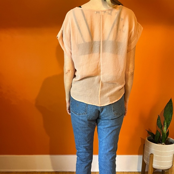 Forever 21 sheer lace top - Picture 2 of 3